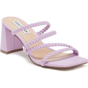 Steve Madden Dion Lavender Braided Sandals